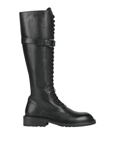 Ann Demeulemeester Women Danny 24 Hole Lace Up Boots In Black