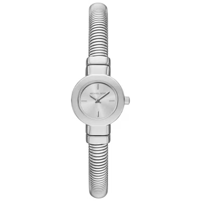 Michael Kors Mini Gramercy Silver-tone Watch In Metallic