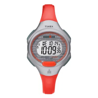 Timex Men's Essential Grey Dial Watch In Red