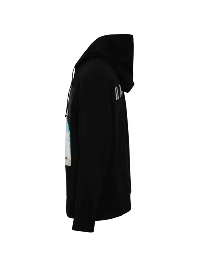 Ih Nom Uh Nit Pharrell Williams Graphic-print Hoodie In Black