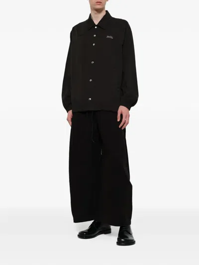 Undercover Drawstring-hem Jacket In Black