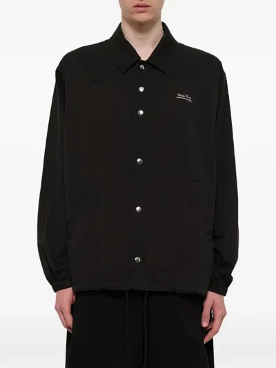 Undercover Drawstring-hem Jacket In Black