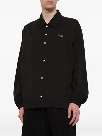 Undercover Drawstring-hem Jacket In Black