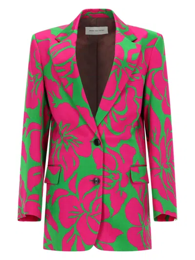 Dries Van Noten Chic Summer Jacket For Women In Multi