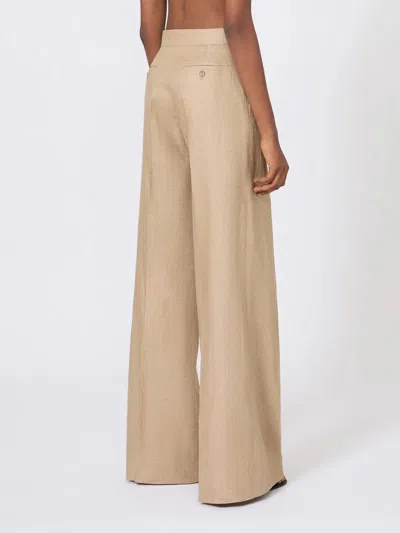Max Mara Pants In Brown