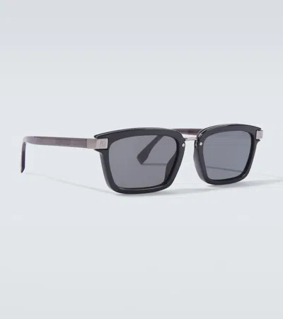 Fendi Sky Rectangular Sunglasses In Black