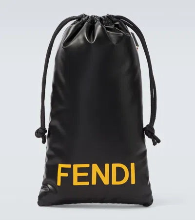 Fendi Sky Rectangular Sunglasses In Black