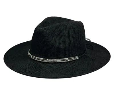 Marcus Adler Packable Panama Hat In Black