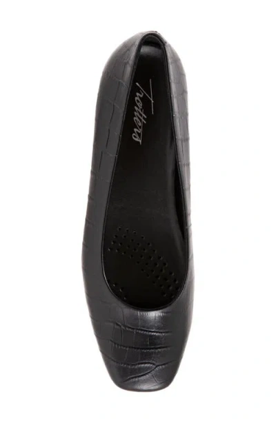 Trotters Honor Flat In Black