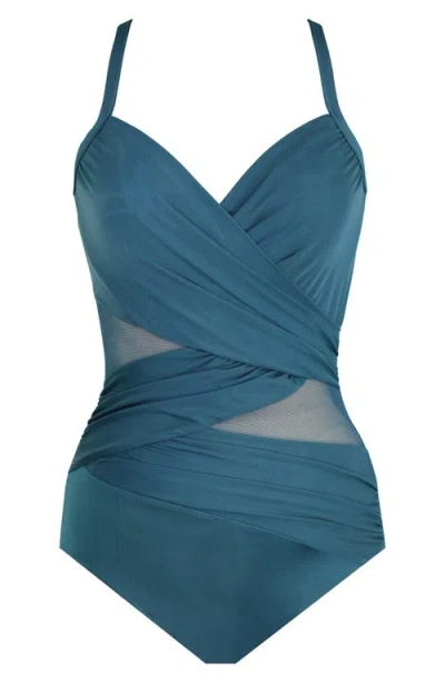Miraclesuit Madero Underwire One-piece In Blue
