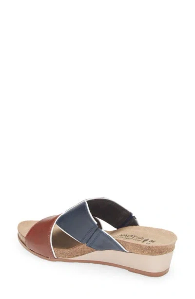 Naot Tiara Wedge Sandal In Multi