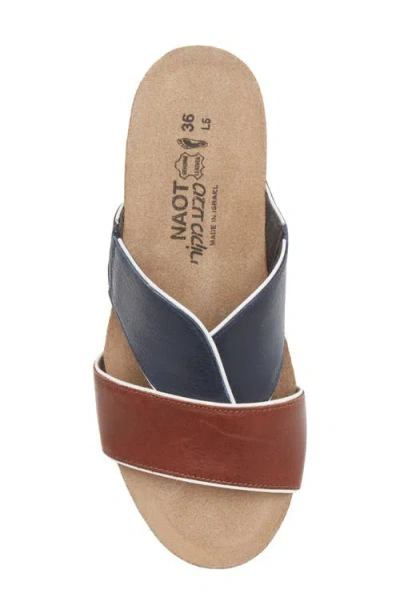 Naot Tiara Wedge Sandal In Multi