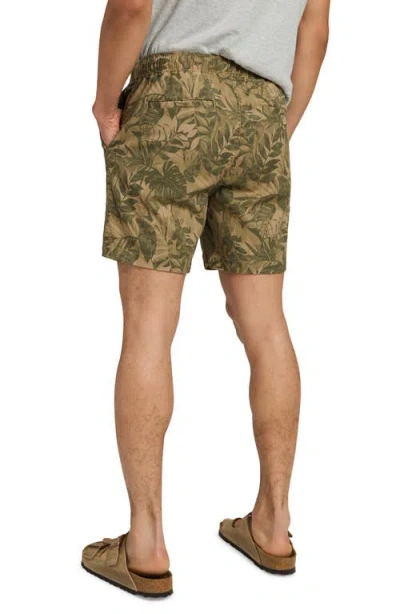 Faherty Essential Drawstring Stretch Shorts In Brown