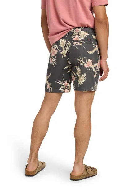 Faherty Linen-blend Essential Drawstring Short In Blue