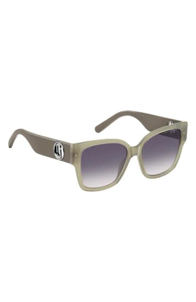 Marc Jacobs 54mm Square Sunglasses In Blue
