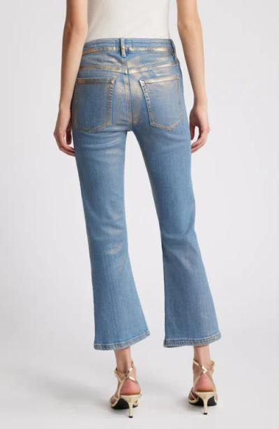 Frame Le Crop Mini Bootcut Jeans In Blue