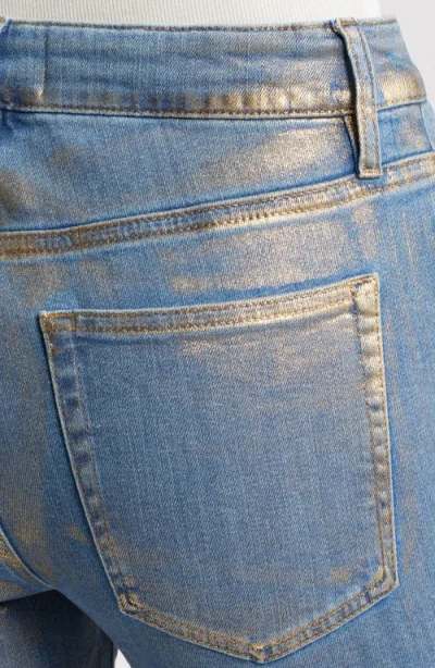 Frame Le Crop Mini Bootcut Jeans In Blue