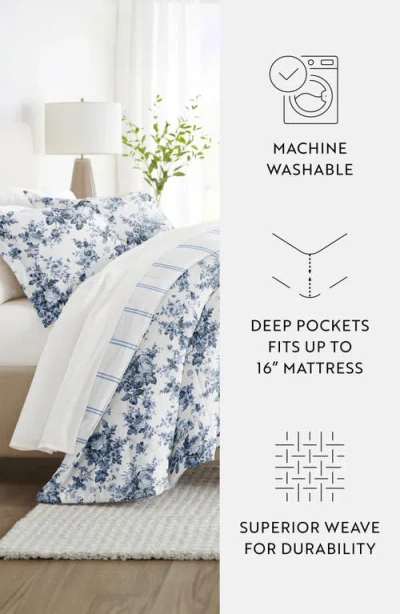Homespun 7-piece Assorted Comforter Set In Blue