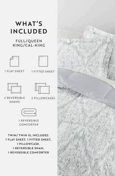 Homespun 7-piece Assorted Comforter Set In Gray
