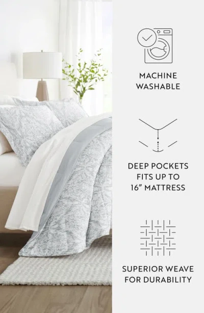 Homespun 7-piece Assorted Comforter Set In Gray