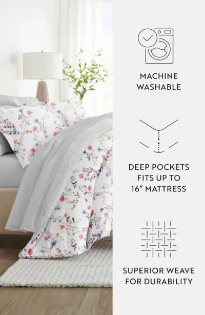 Homespun 7-piece Assorted Comforter Set In White