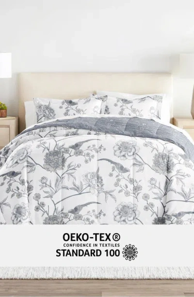Homespun 7-piece Assorted Comforter Set In White