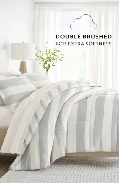 Homespun 7-piece Assorted Comforter Set In White