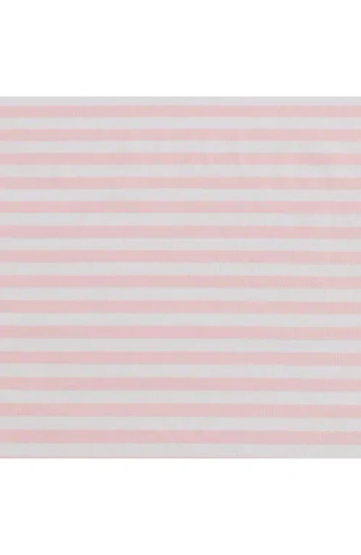 Eddie Bauer Little Stripe Microfiber Sheet Set In Pink