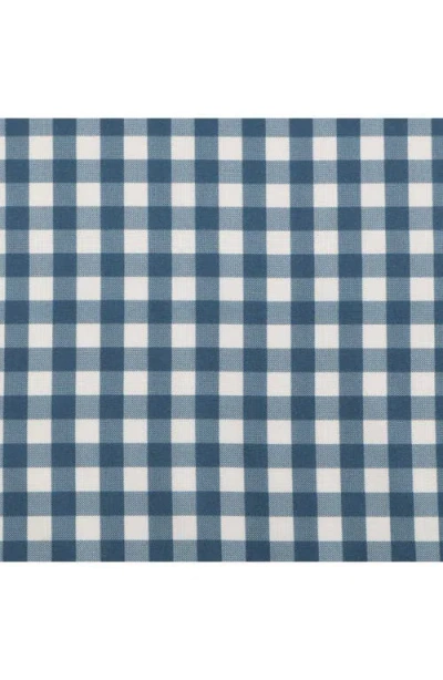 Eddie Bauer Preston Check Microfiber Sheet Set In Blue