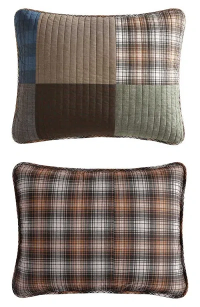 Eddie Bauer Classic Patchwork Quilt Set In Multi