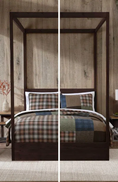Eddie Bauer Classic Patchwork Quilt Set In Multi