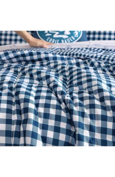 Eddie Bauer Preston Check Microfiber Comforter Set In Multi