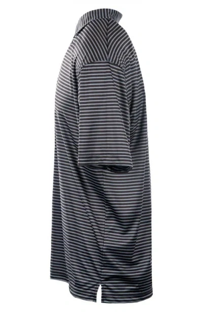 Burnside Burn Golf Polo In Black