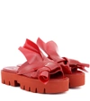 N°21 X Kartell Knot platform sandals