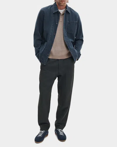 Rag & Bone Evan Infuse Denim Chore Jacket In Blue