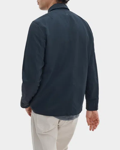Rag & Bone Evan Nylon Chore Jacket In Blue