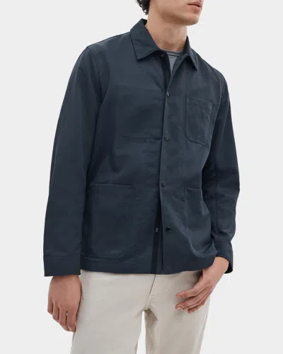 Rag & Bone Evan Nylon Chore Jacket In Blue