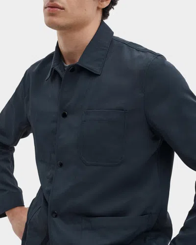 Rag & Bone Evan Nylon Chore Jacket In Blue