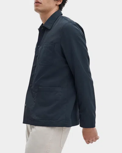 Rag & Bone Evan Nylon Chore Jacket In Blue
