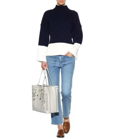 Shop Polo Ralph Lauren Cotton-blend Sweater In Lright Eavy