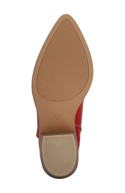 Mia Locklyn Western Boot In Red