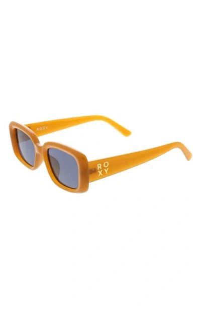 Roxy 51mm Slim Rectangle Sunglasses In Pattern