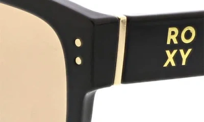 Roxy Midsize 52mm Square Sunglasses In Black