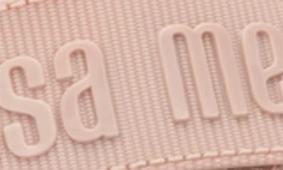 Melissa Logo-embossed Crossover Slides In Multi