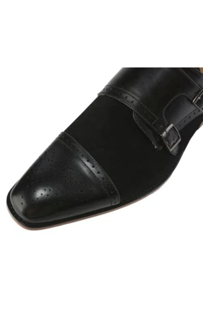 Gino Vitale Double Monk Strap Loafer In Multi