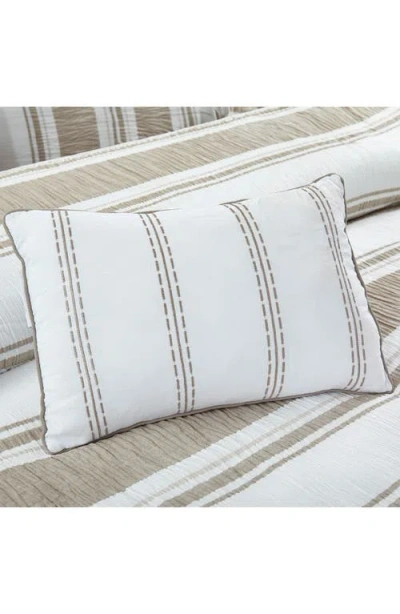 Modern Threads Jacquard Microfiber 5-piece Comforter Set In Gray