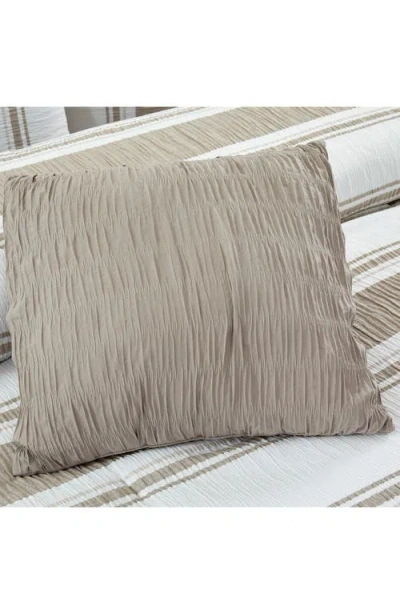 Modern Threads Jacquard Microfiber 5-piece Comforter Set In Gray