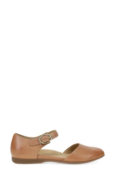 Dansko Liv Ankle Strap Flat In Multi