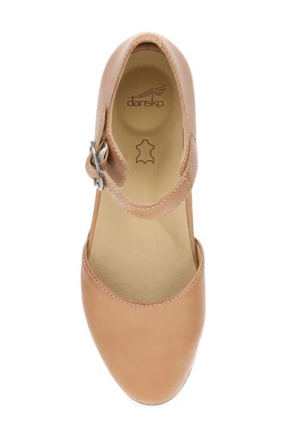 Dansko Liv Ankle Strap Flat In Multi