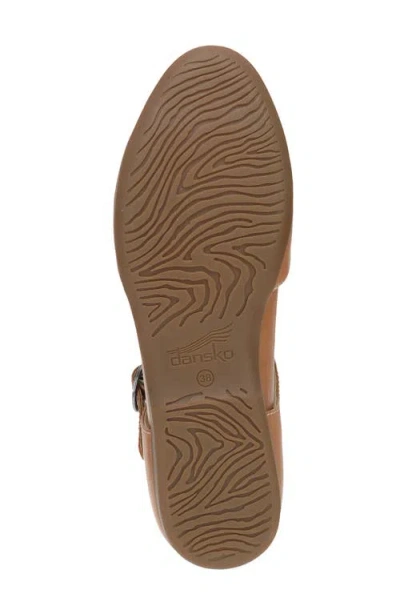 Dansko Liv Ankle Strap Flat In Multi